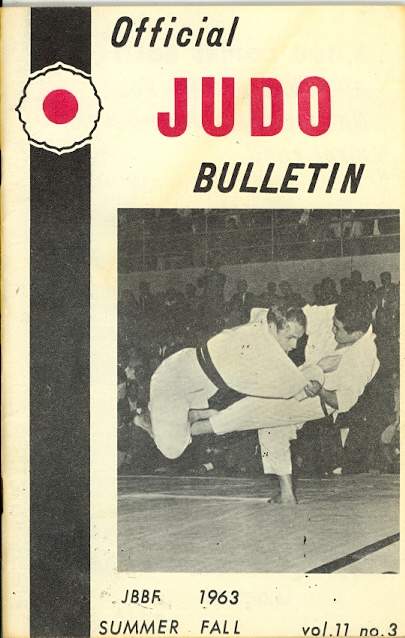 Summer 1963 Official Judo Bulletin